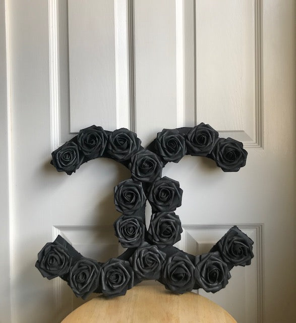 Chanel Smoke Black Rose Wall Decor – Raw Studios Goods